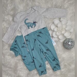 Carter's Child of Mine Baby Boy Outfit Set, 3-Piece